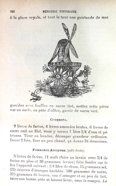 (Pastry) Pierre Lacam. Le Memorial Historique et Geographique de la Patisserie, contenant 3000 recettes de patisserie, glaces et liqueurs. For Sale