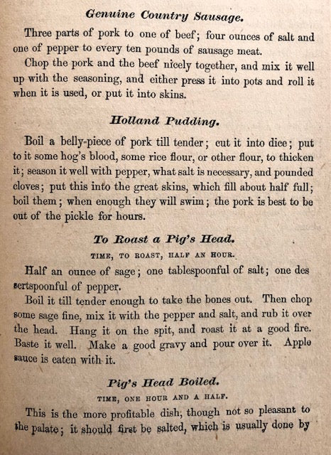 (New York) Jennie Harlan.  The Sunnyside Cook Book and Home Receipt Guide. Sale