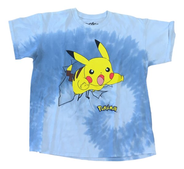 Vintage Pikachu Tie Dye Tee - Small Online Sale