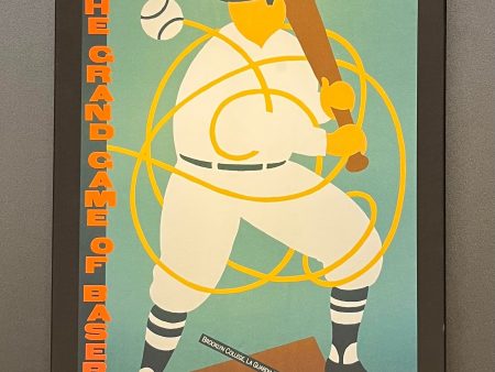 Pushpin Legendary Poster『THE GRAND GAME OF BASEBALL』-120 Online Sale