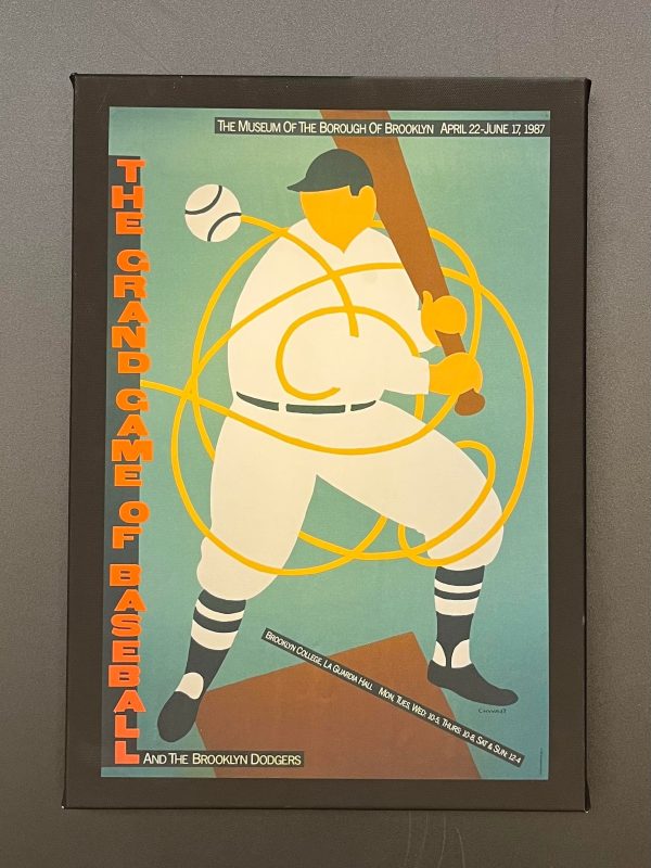 Pushpin Legendary Poster『THE GRAND GAME OF BASEBALL』-120 Online Sale