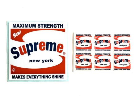 Supreme Brillo Stickers on Sale