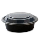 Plastic Shallow Round 16 Oz Microwavable Container lid (150 Per Case) (jit) Sale