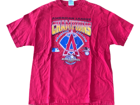 Vintage LA Angels Championship Tee (2002) - XL Supply