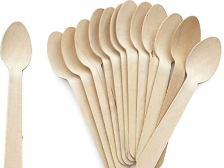 Wooden Spoons Pack of 100 Cheap