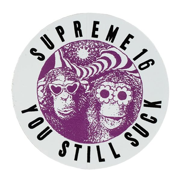 Supreme You Still Suck Stickers Fashion