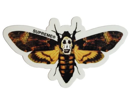 Supreme Silence Of The Lambs Moth Sticker For Discount