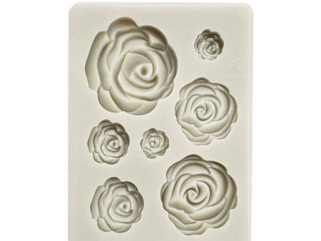 Silicon Fondant Rose Mould Hot on Sale