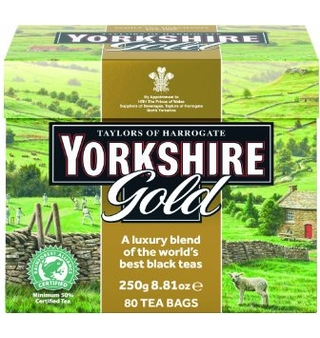 Taylors Tea Bags Yorkshire Gold Tea (Product Of The U.K.) (10-80 ea) (jit) For Cheap