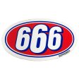 Supreme 666 Sticker Hot on Sale