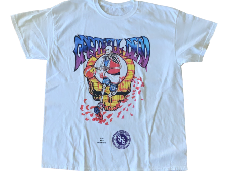 Vintage Grateful Dead Basketball Tee For Cheap