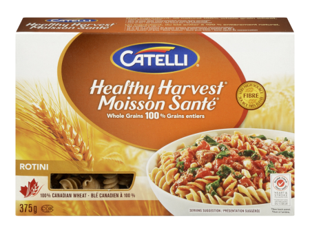 Catelli Healthy Harvest Rotini Whole Wheat (12-375 g) (jit) Fashion