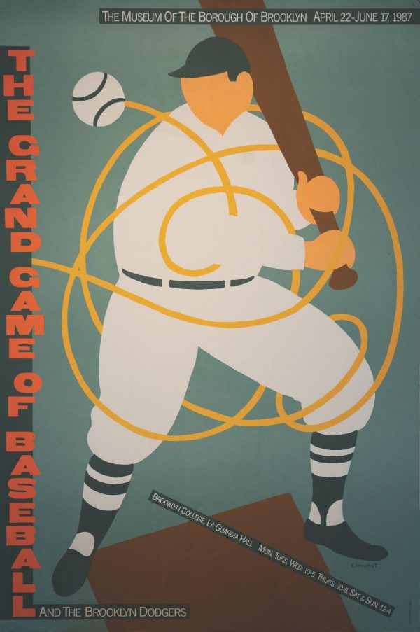 Pushpin Legendary Poster『THE GRAND GAME OF BASEBALL』-120 Online Sale