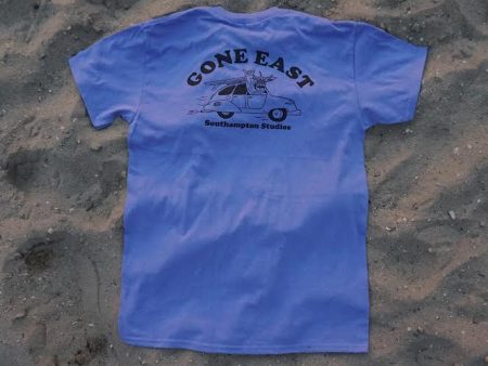 Gone East  Tee (Blueberry Pie) For Cheap