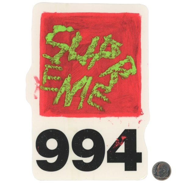 Supreme 994 Paint Sticker For Sale