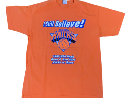 Vintage New York Knicks Finals Tee For Sale