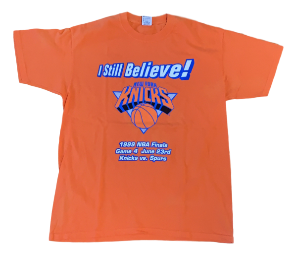 Vintage New York Knicks Finals Tee For Sale