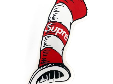 Supreme Cat In The Hat Sticker Sale