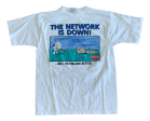 Vintage Network Is Down Tee Online Sale