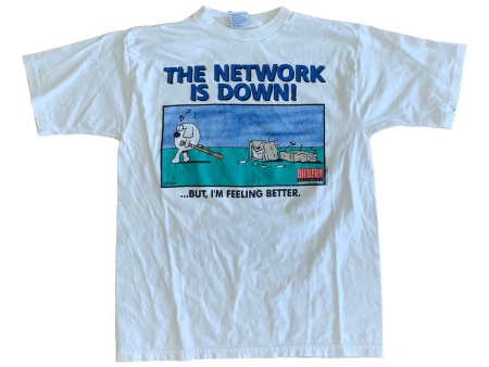 Vintage Network Is Down Tee Online Sale