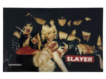 Supreme Slayer Group Sticker For Sale