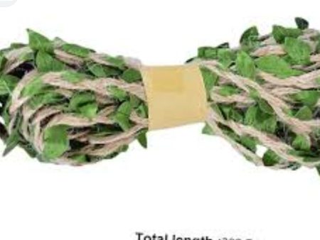 Green leaves decor accessory ribbons Fashion