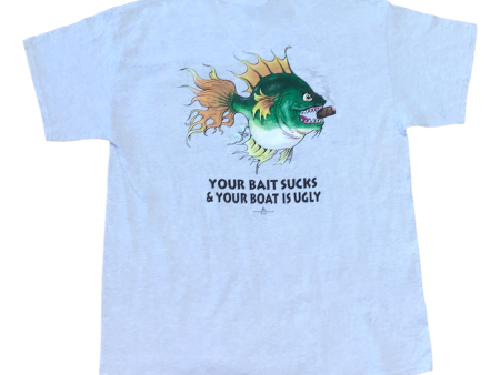 Vintage Fishing Bait Tee on Sale