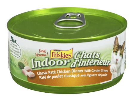 Friskies Indoor Classic Pate Chicken (24-156 g) (jit) For Sale