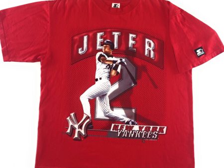 Vintage Derek Jeter Tee Discount