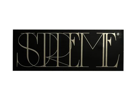 Supreme Trademark Sticker Online now