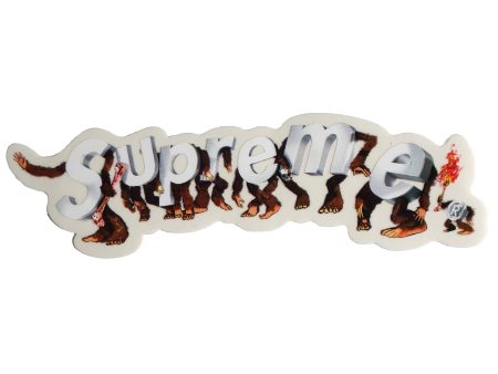 Supreme Apes Sticker Fashion