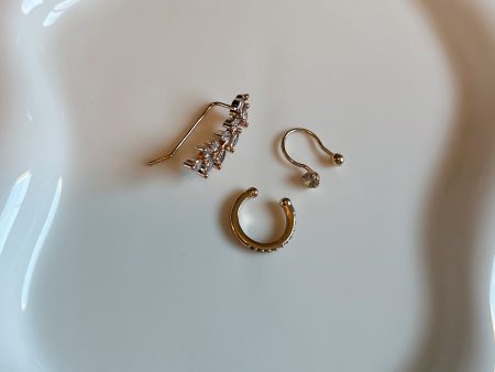 Ear cuff variety in gold and silver Online Hot Sale