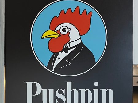 SPツール キャンパスパネル 『Pushpin logo』 サンプル Online Sale