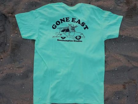 Gone East  Tee (Sea Foam) Online Hot Sale