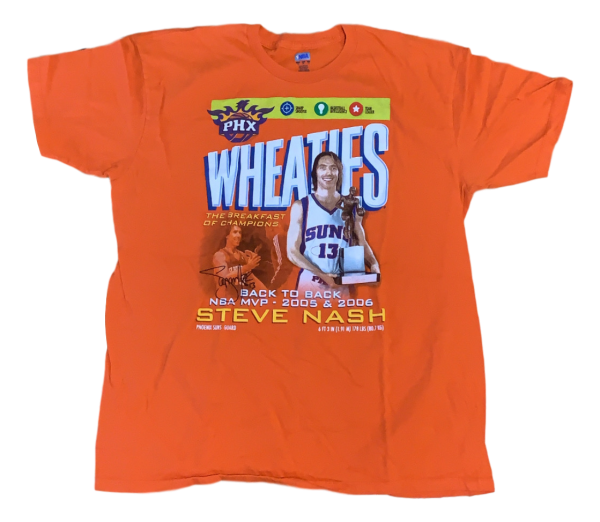 Vintage Steve Nash Wheaties Tee Online now