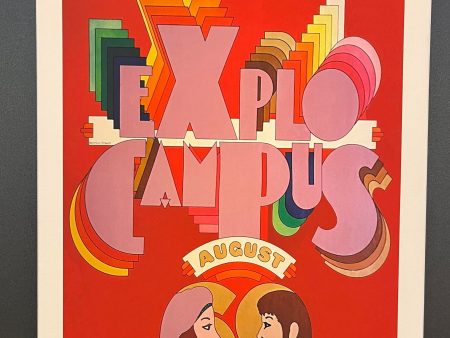 Pushpin Legendary Poster『EXPO CAMPUS』-110 For Discount