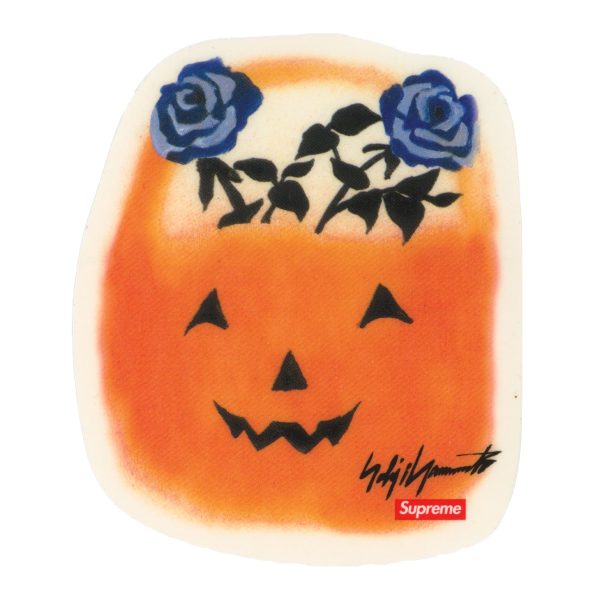 Supreme Yohji Yamamoto Pumpkin Sticker For Cheap