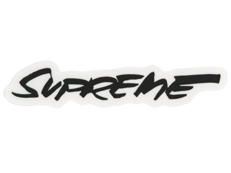 Supreme Black Futura Sticker on Sale