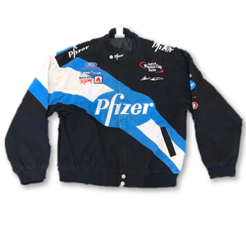 Vintage Pfizer Racing Jacket For Cheap