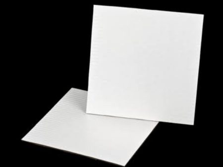 White Square 1 Pound MDF Base board Size -8 inch Online Sale