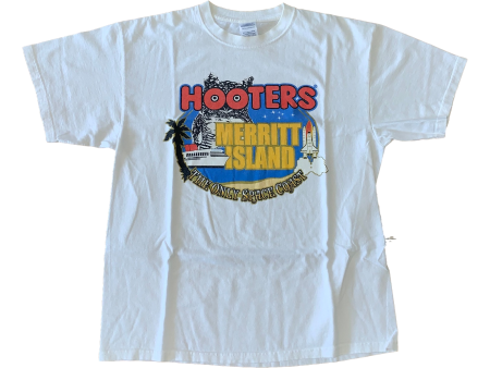 Vintage Hooters Tee (Merritt Island) - Large Online Hot Sale