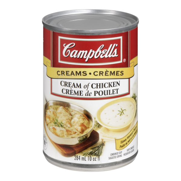 Campbell s Soup Cream Of Chicken (24-284 mL) (jit) Fashion