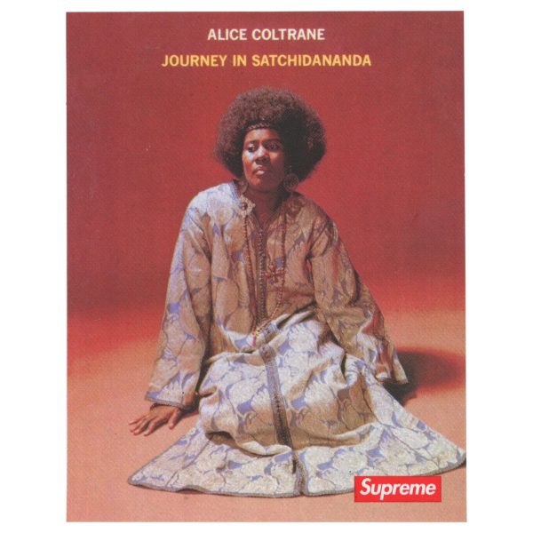 Supreme Alice Coltrane Sticker Supply