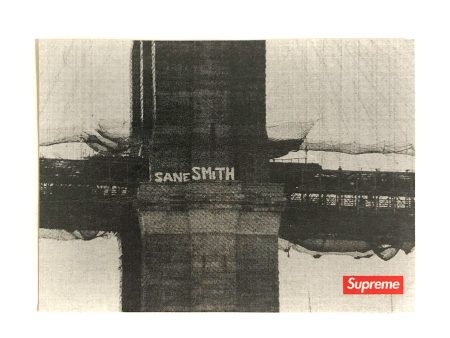 Supreme Bridge Sane Smith Sticker Fashion