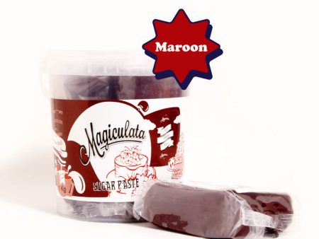 Magiculata Fondant Maroon For Cheap