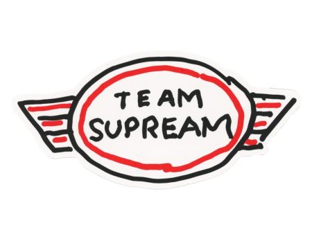 Supreme Team Supreme Sticker Online now