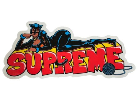 Supreme Catwoman Sticker For Cheap