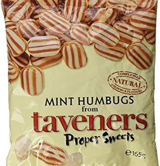 Taveners Bags Mint Humbugs (Product of The U.K.) (12-156 g) (jit) on Sale