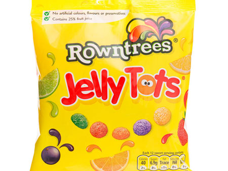 Rowntrees Jelly Tots (Products Of The U.K.) (10-150 g) (jit) Online Sale