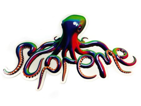 Supreme Tentacles Sticker For Cheap